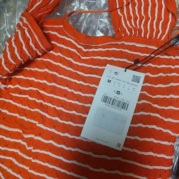 zara knitted skirt size M 5802/056/067 - Picture 2 of 2